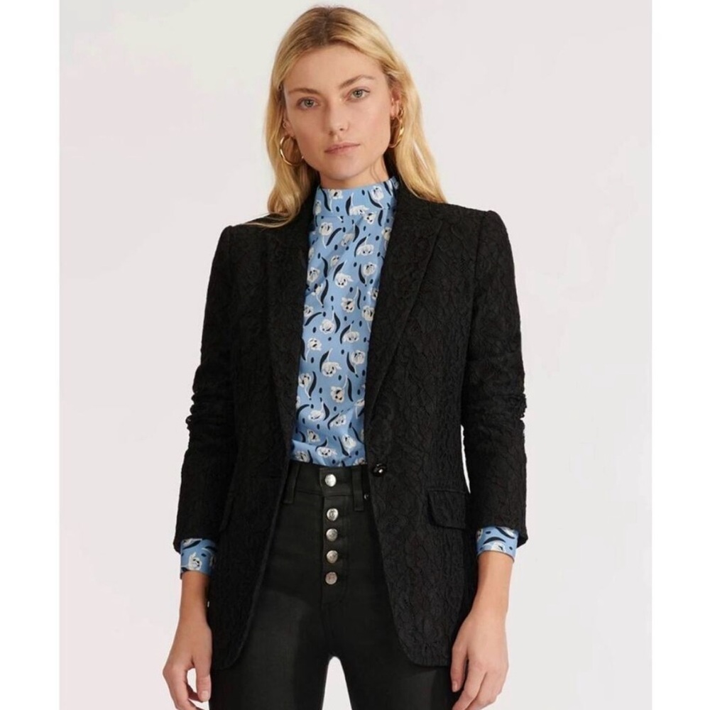 Veronica Beard Black Ashburn Jacket Blazer